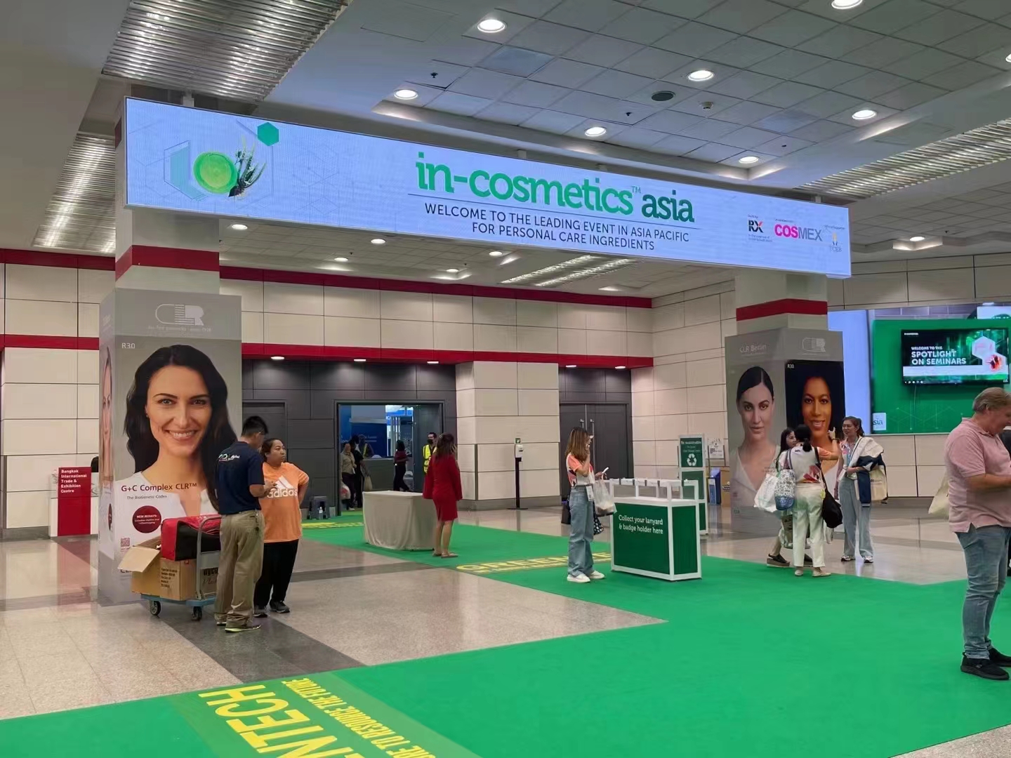 A Exposição Internacional De Matérias-Primas Cosméticas De Bangkok 2023