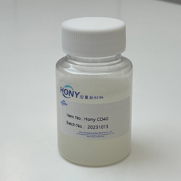 Fabricante de óleo de mamona hidrogenado PEG-40 portão da China Hony CO40 CAS 61788-85-0